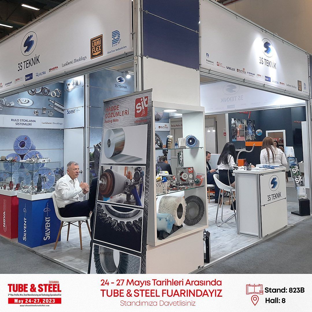 24 - 27 Mayıs Tarihleri Arasında Tube & Steel fuarındayız.