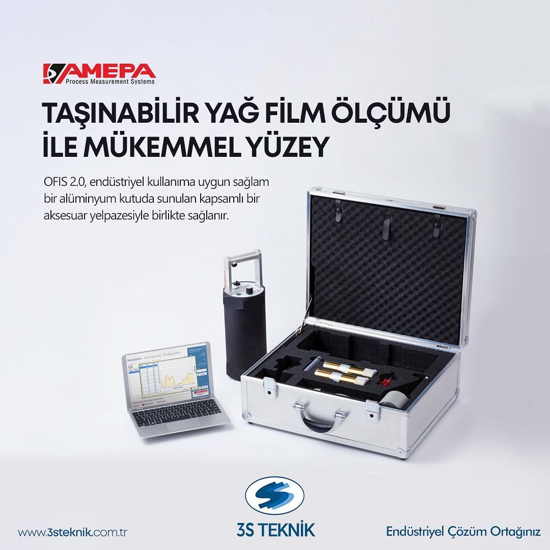 Taşınabilir yağ film ölçümü ile mükemmel yüzey