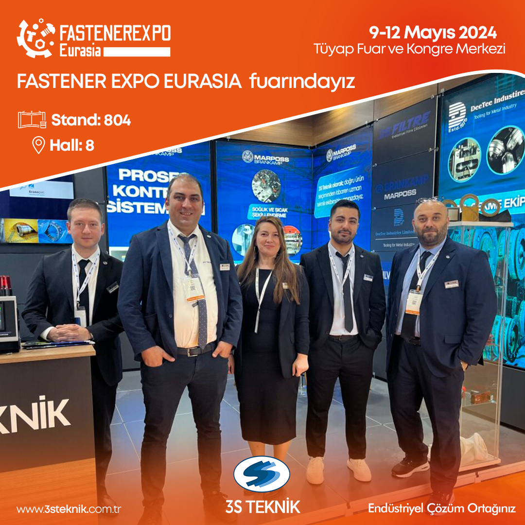  FASTENER EXPO EURASIA fuarındayız