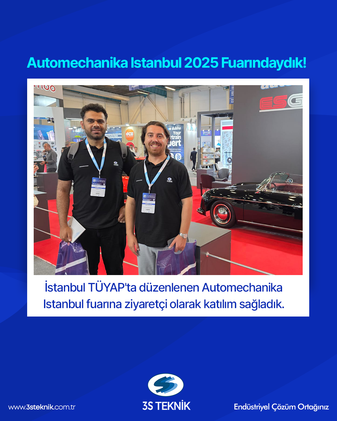 Automechanika Istanbul 2025 Fuarındaydık!